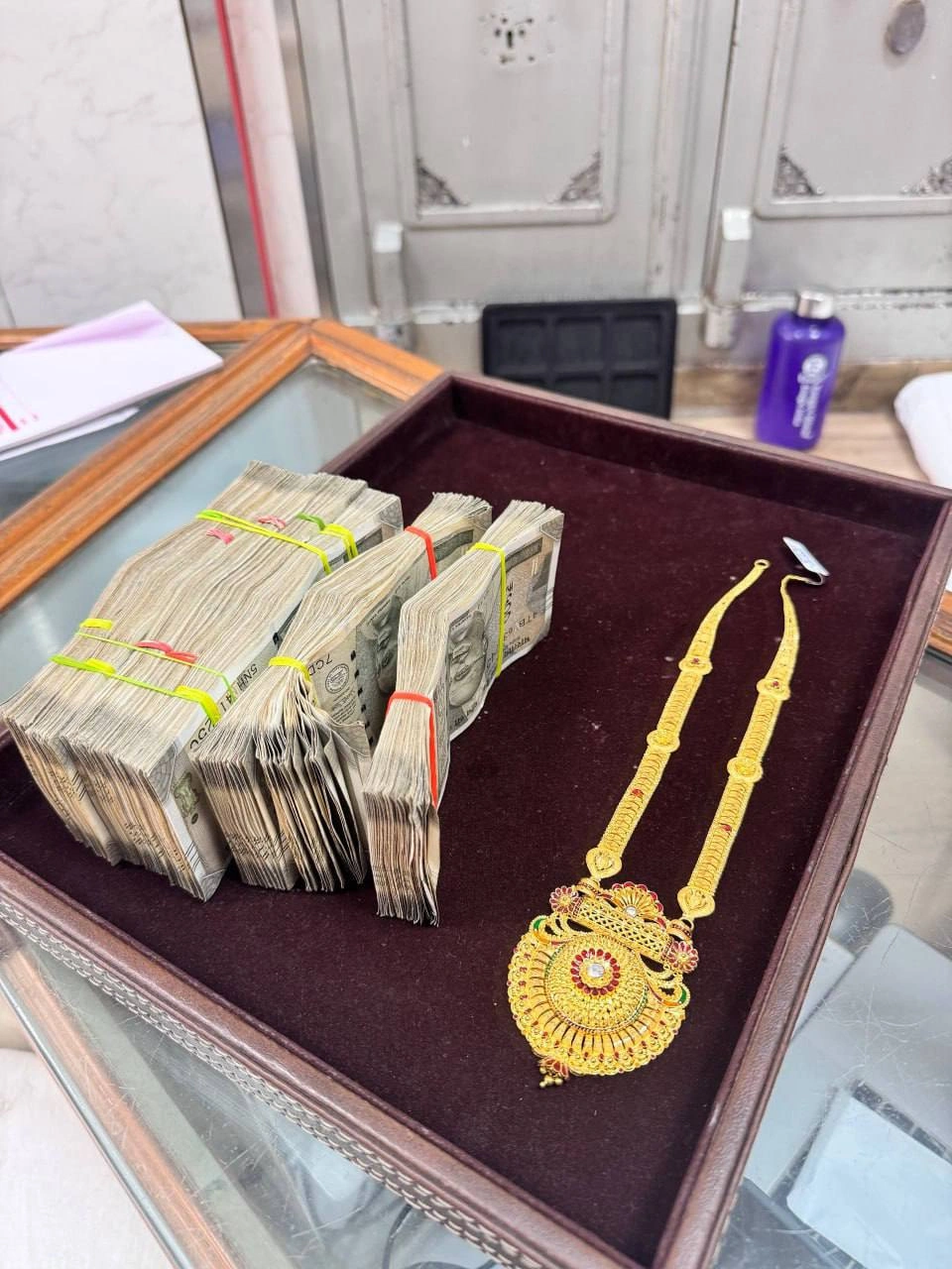Winner with prize